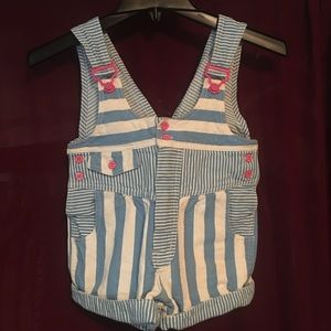 VINTAGE TODDLER GIRLS OVERALLS